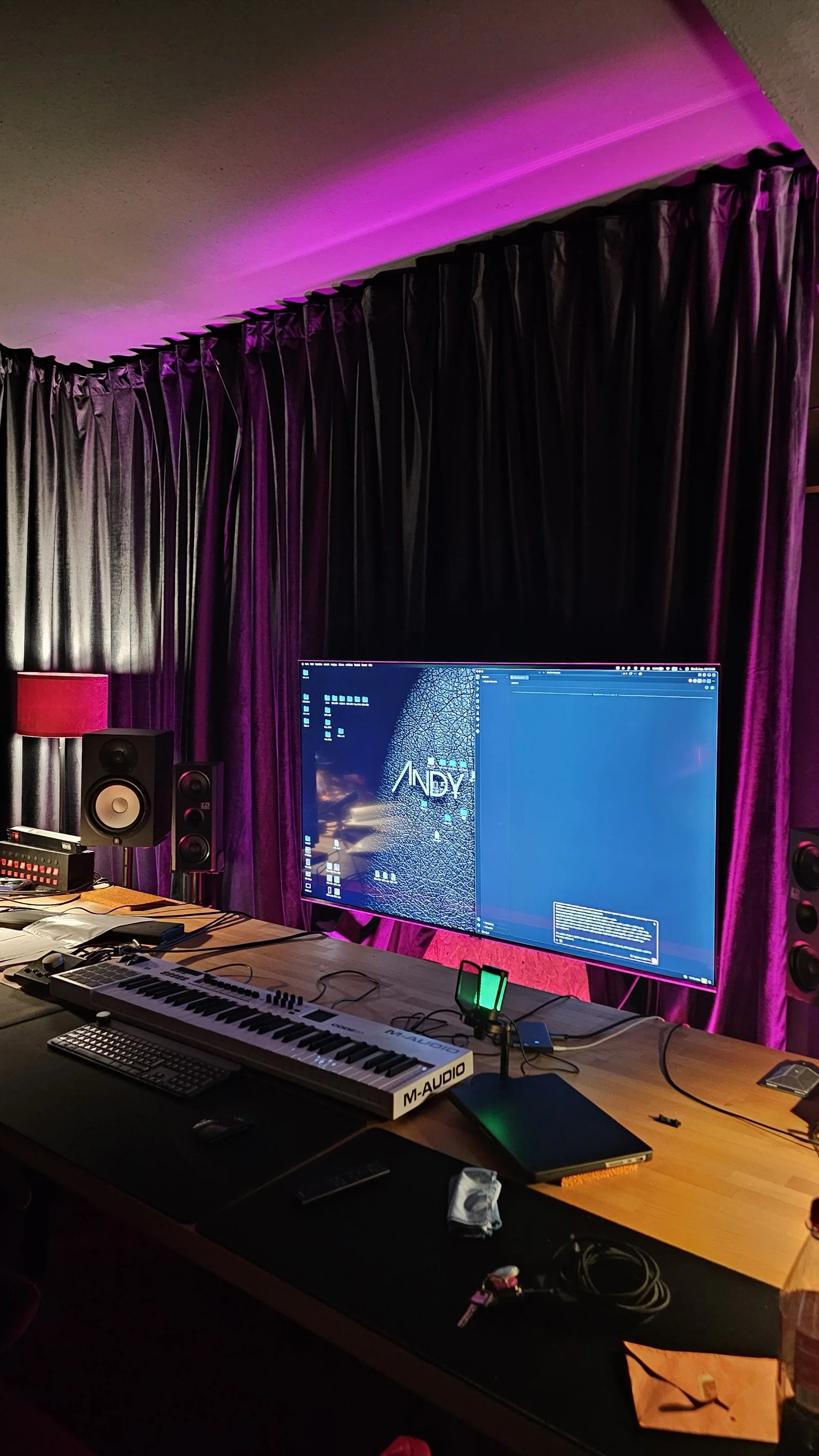 Regieplatz im RedHill54 Tonstudio Stuttgart
